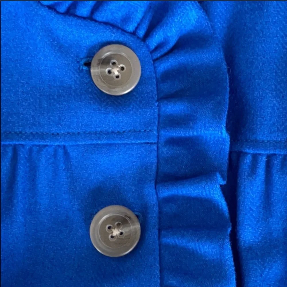 J.CREW Wool Ruffle Jacket - Picture 4 of 8